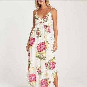 Billabong Tropical Floral Print Dress